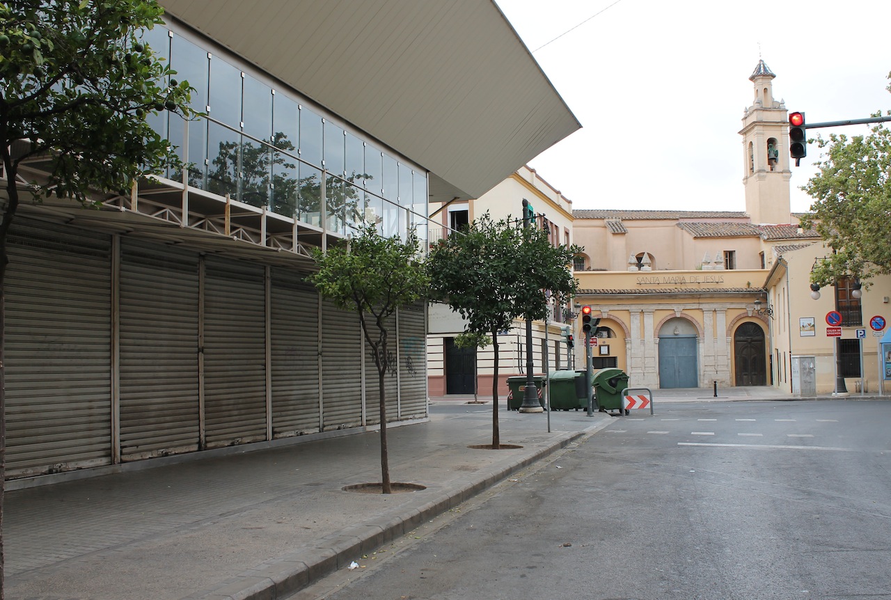 Plaza de Jesús, mercado 2013