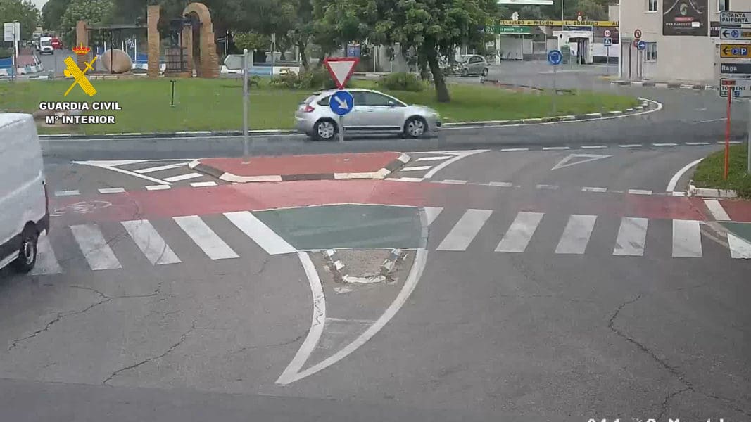 Un de los momentos de la detención/ Guardia Civil