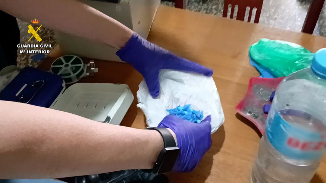 Sustracción de las diversas drogas/ Guardia Civil