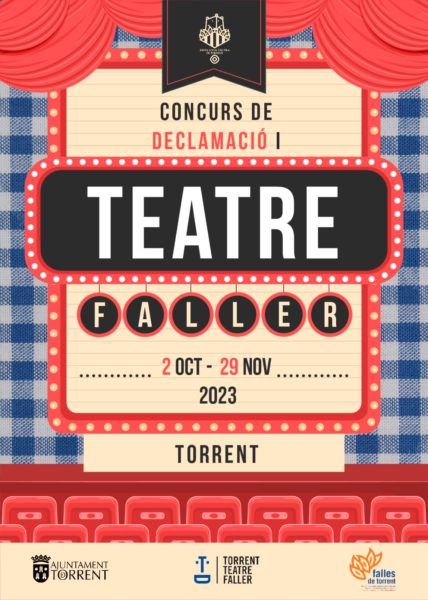 Cartel del concurso de teatro 2023/ AjTorret